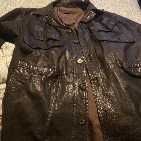 Ysl jacket has pockets on front silk on inside - Picture 2 of 4